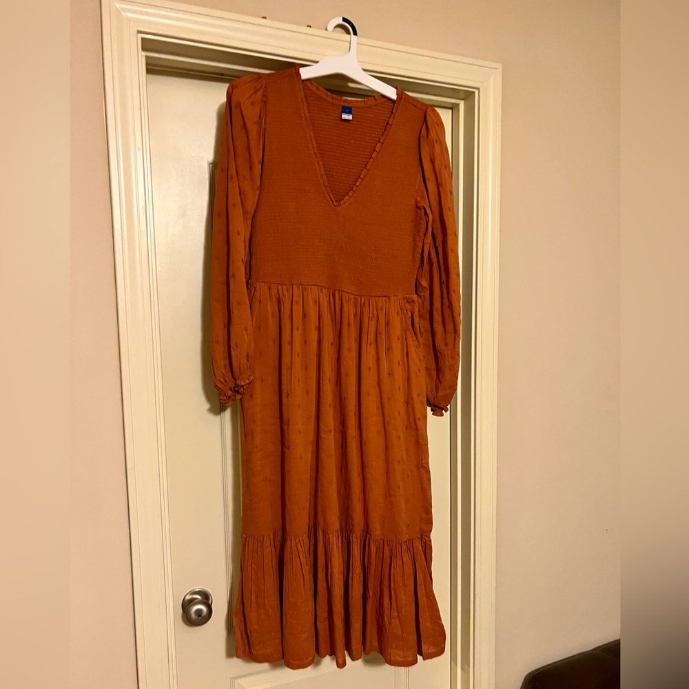 Fall MIDI Old Navy dress